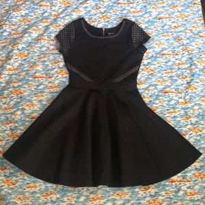 Kids NWT Marciano black studded party dress (L) 14